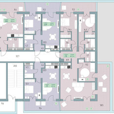 Квартира 45,5 м², 1-комнатные - изображение 3