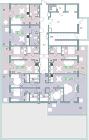 22 м², квартира-студия 8 400 000 ₽ - изображение 127