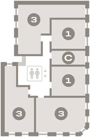 74,7 м², 3-комнатная квартира 9 530 000 ₽ - изображение 17