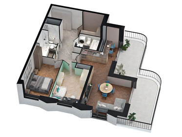 86,6 м², 3-комнатная квартира 12 000 000 ₽ - изображение 55