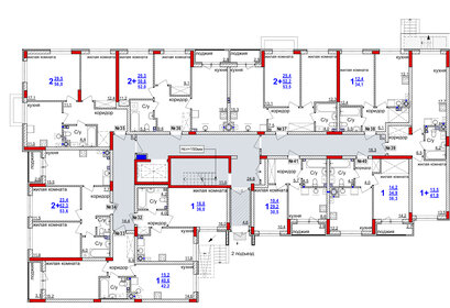 32 м², 1-комнатная квартира 5 290 000 ₽ - изображение 26