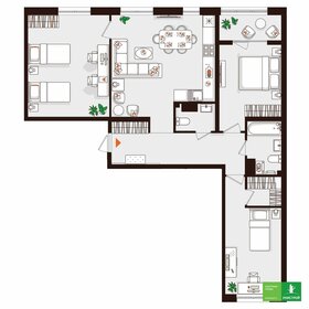 97,5 м², 3-комнатная квартира 19 807 000 ₽ - изображение 43