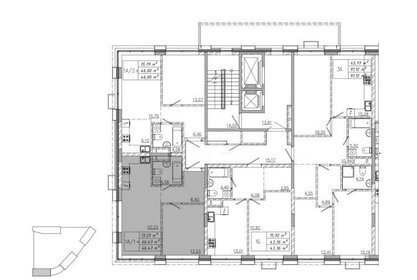 Квартира 46,4 м², 1-комнатная - изображение 1