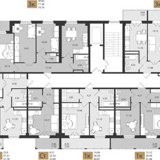 Квартира 79,6 м², 3-комнатная - изображение 2