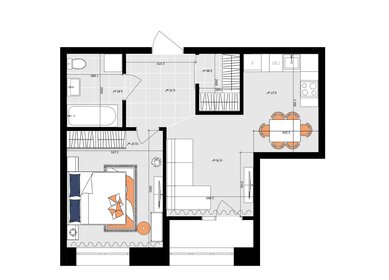 96,8 м², 4-комнатная квартира 10 200 000 ₽ - изображение 95