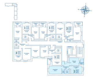 66,7 м², 2-комнатная квартира 5 799 000 ₽ - изображение 58