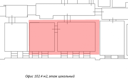 102,2 м², офис 95 046 ₽ в месяц - изображение 10