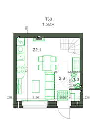 50,3 м², 3-комнатная квартира 4 150 000 ₽ - изображение 27