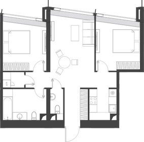 51,1 м², 2-комнатная квартира 53 530 000 ₽ - изображение 90