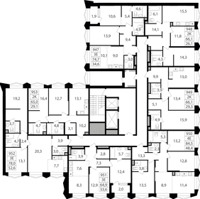 63,6 м², 3-комнатная квартира 23 500 000 ₽ - изображение 123