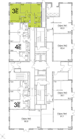 71,5 м², 2-комнатная квартира 7 490 000 ₽ - изображение 36