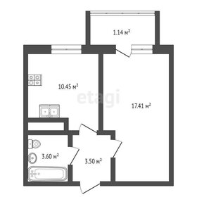 31,5 м², 1-комнатная квартира 4 650 000 ₽ - изображение 67