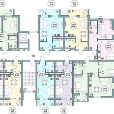 Квартира 53,7 м², 2-комнатные - изображение 3
