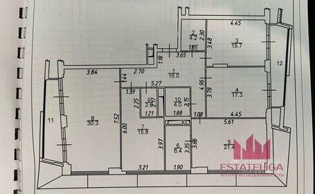 Квартира 134 м², 5-комнатная - изображение 1