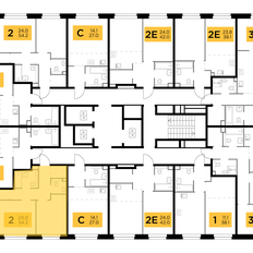 Квартира 54,2 м², 2-комнатная - изображение 2