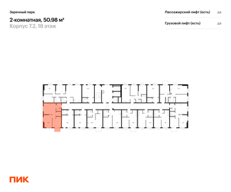 51 м², 2-комнатная квартира 7 700 882 ₽ - изображение 16