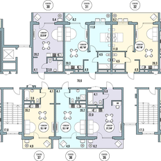 Квартира 55,7 м², 2-комнатные - изображение 2