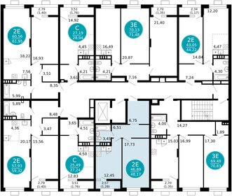 48 м², 2-комнатная квартира 7 450 000 ₽ - изображение 118