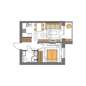 38,6 м², 1-комнатная квартира 3 819 800 ₽ - изображение 86