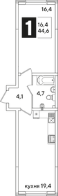 103,8 м², 1-комнатная квартира 19 213 380 ₽ - изображение 15