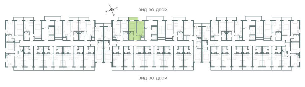 Квартира 31,3 м², 1-комнатная - изображение 2