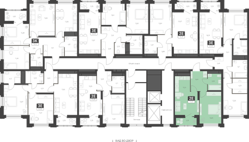 39,3 м², 1-комнатная квартира 5 724 000 ₽ - изображение 29