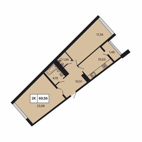 78 м², 3-комнатная квартира 24 500 000 ₽ - изображение 114