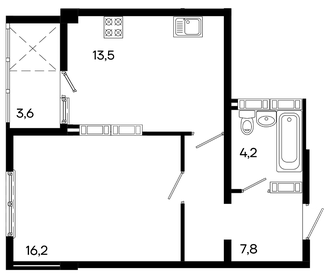 51 м², 2-комнатная квартира 8 300 000 ₽ - изображение 42
