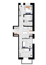 Квартира 80,2 м², 3-комнатная - изображение 3