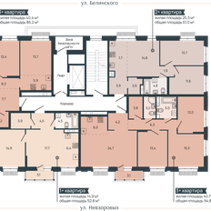 Квартира 94,8 м², 3-комнатная - изображение 4