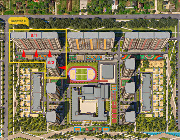 65,4 м², 2-комнатная квартира 9 483 000 ₽ - изображение 13