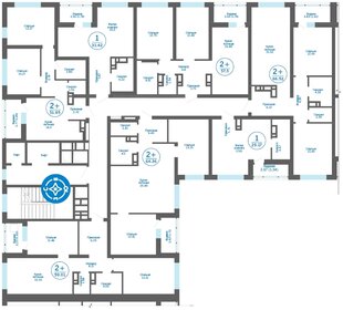 57 м², 2-комнатная квартира 5 900 000 ₽ - изображение 72
