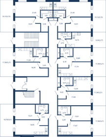 43,5 м², 2-комнатная квартира 8 400 000 ₽ - изображение 60