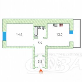 Квартира 37 м², 1-комнатная - изображение 5