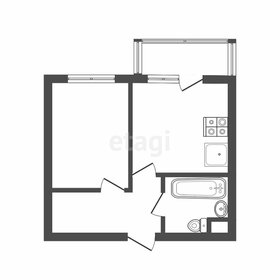 Квартира 41,5 м², 1-комнатная - изображение 1