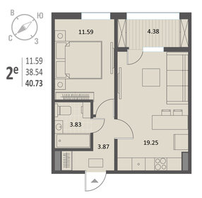 36,2 м², 1-комнатная квартира 5 750 000 ₽ - изображение 111