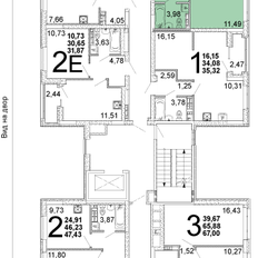 Квартира 36 м², 1-комнатная - изображение 2