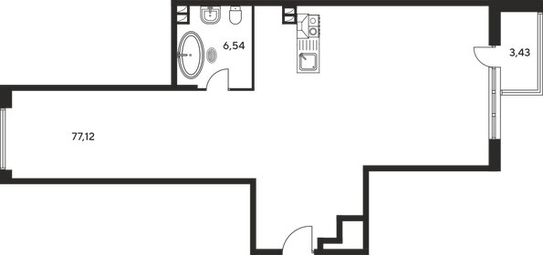 90 м², 3-комнатная квартира 18 128 014 ₽ - изображение 48