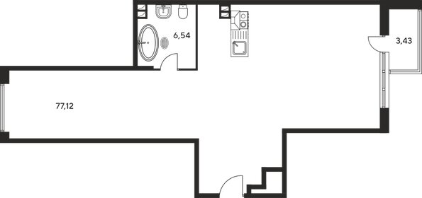 102 м², 3-комнатная квартира 15 750 000 ₽ - изображение 132