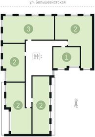 Квартира 78,8 м², 2-комнатная - изображение 2