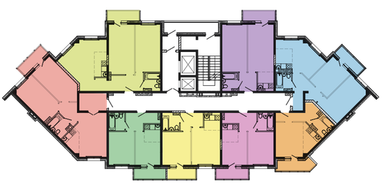 69 м², 3-комнатная квартира 7 038 000 ₽ - изображение 13
