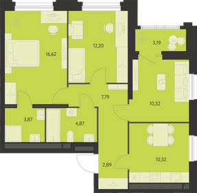 82,2 м², 3-комнатная квартира 6 950 000 ₽ - изображение 14