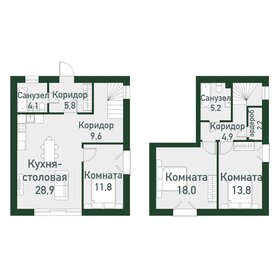 98,9 м², 3-комнатная квартира 12 857 000 ₽ - изображение 41