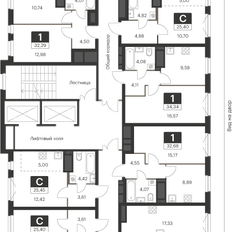 Квартира 34 м², 1-комнатная - изображение 2