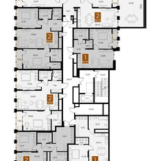 Квартира 65,2 м², 1-комнатная - изображение 2