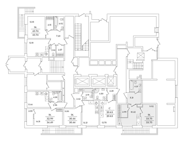 34 м², 1-комнатная квартира 8 500 000 ₽ - изображение 7