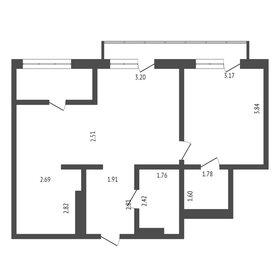 Квартира 55 м², 2-комнатная - изображение 1