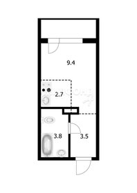 18 м², квартира-студия 2 400 000 ₽ - изображение 40