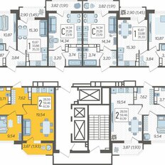 Квартира 61,4 м², 2-комнатная - изображение 2