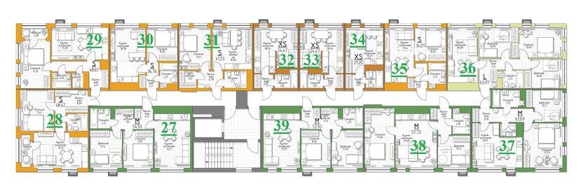 57,7 м², 2-комнатная квартира 5 194 800 ₽ - изображение 10